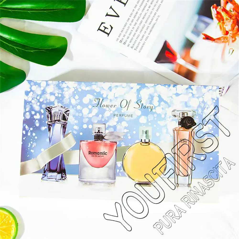 High Quality perfume Womens 95ml Brand Pheromone perfume De Mujer Gift Box 4pcs Floral Scent Fresh Natural perfume Pour FemmeXJ250409