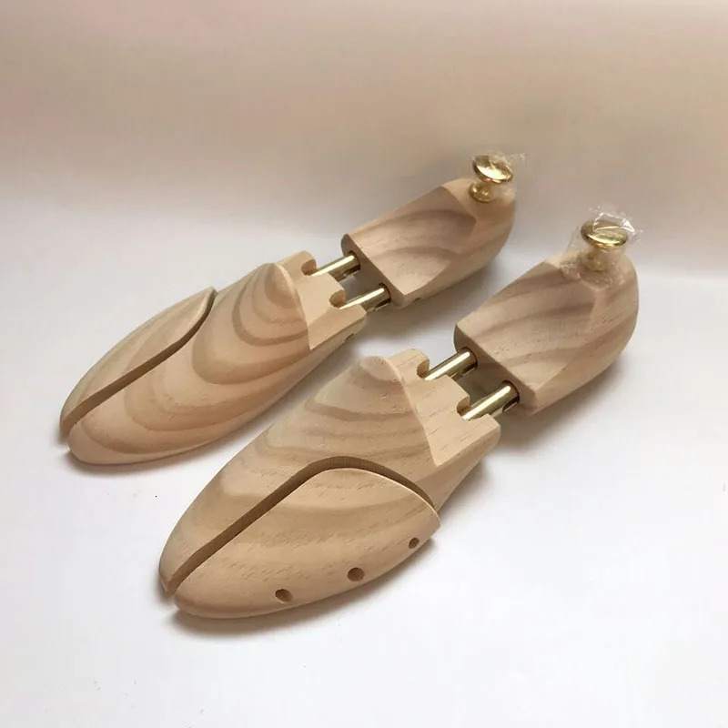 Twin Tube High grade Solid Wood Spring Zealand Pine Adjustable Shoe Shaper Mens Tree 250219