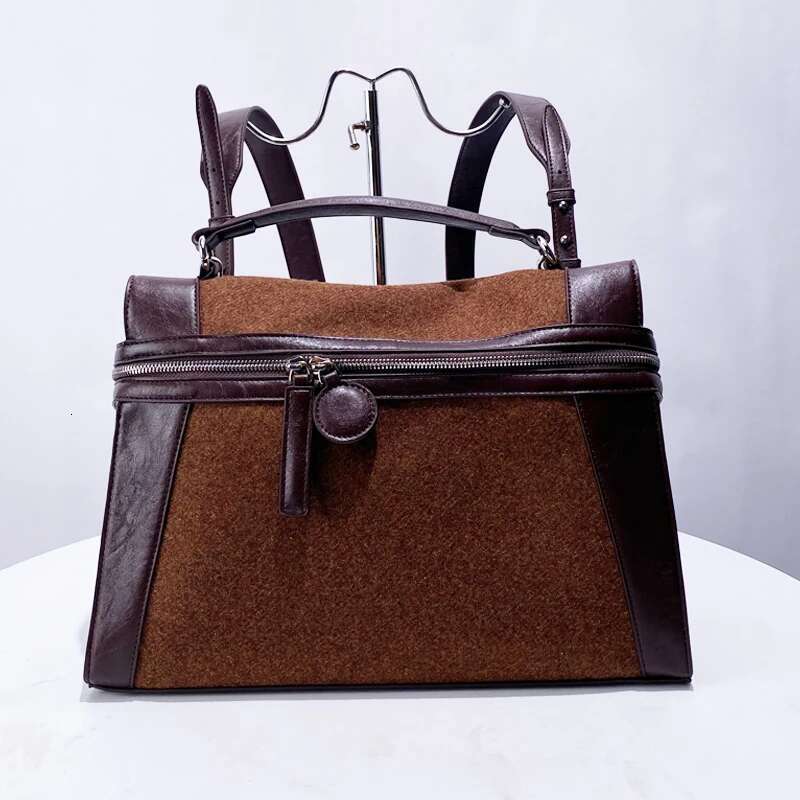 Faux Suede Tote Bags For Women Designer Handbag And Purse 2024 New In Vintage Large Capacity Commuting Shoulder Crossbody