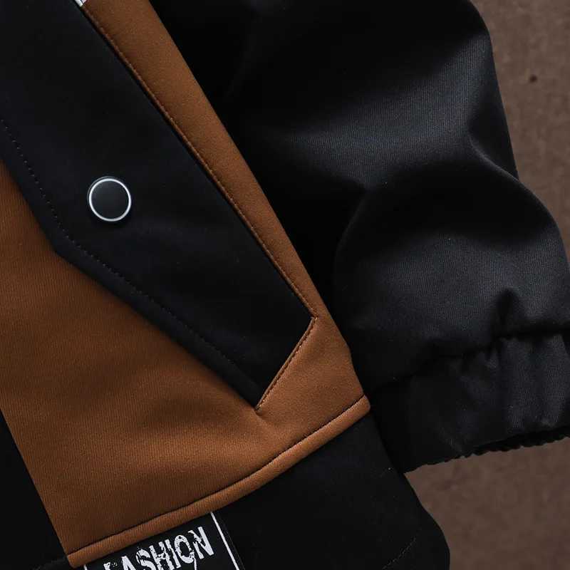 2024 New Autumn Hooded Jacket Men Breathable Outwear Male Patchwork Color Streetwear Comfortable Casual Clothing Plus Size 4XL W2502119