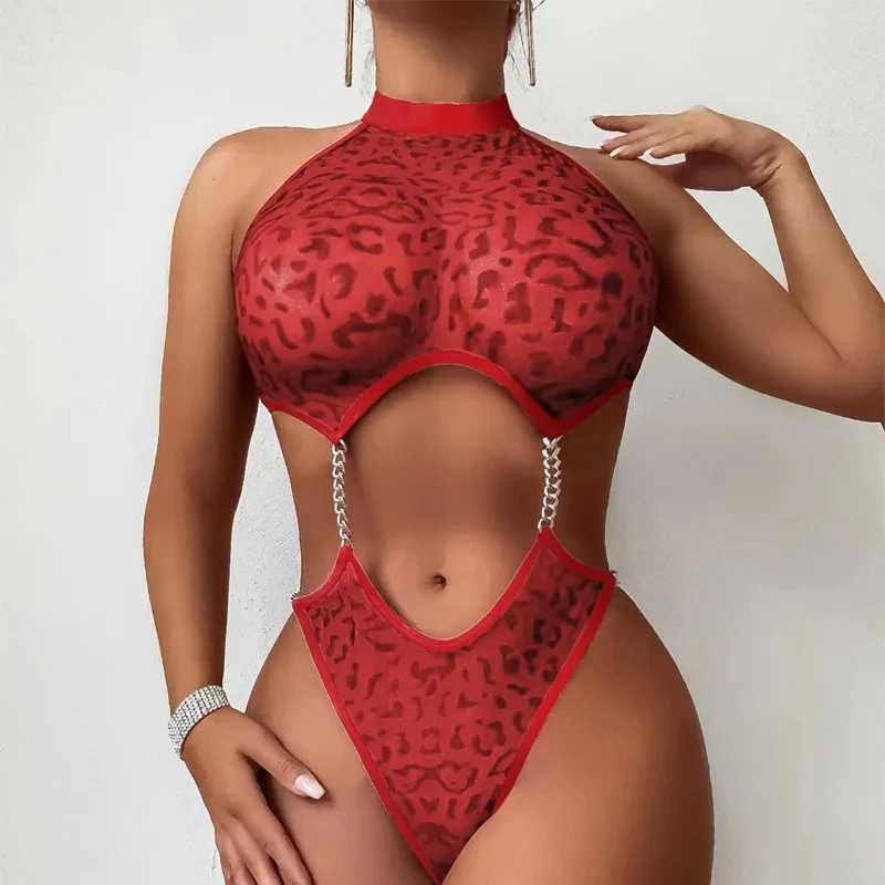 Women Erotic Bodysuit Lingerie Costumes For Sex 18 Underwear Porn Outfit Dress Sexy Open Crotch Transparent Lingerie W250220