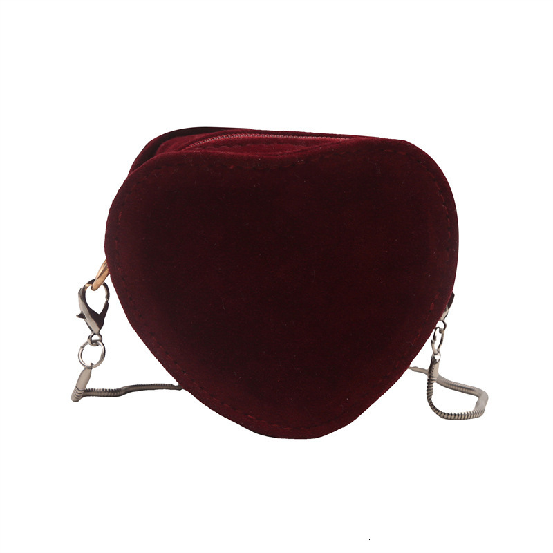 Women's 2025 new personalized fashionable mini love bag, stylish and beautiful Korean chain shoulder crossbody bag #swissmilitary