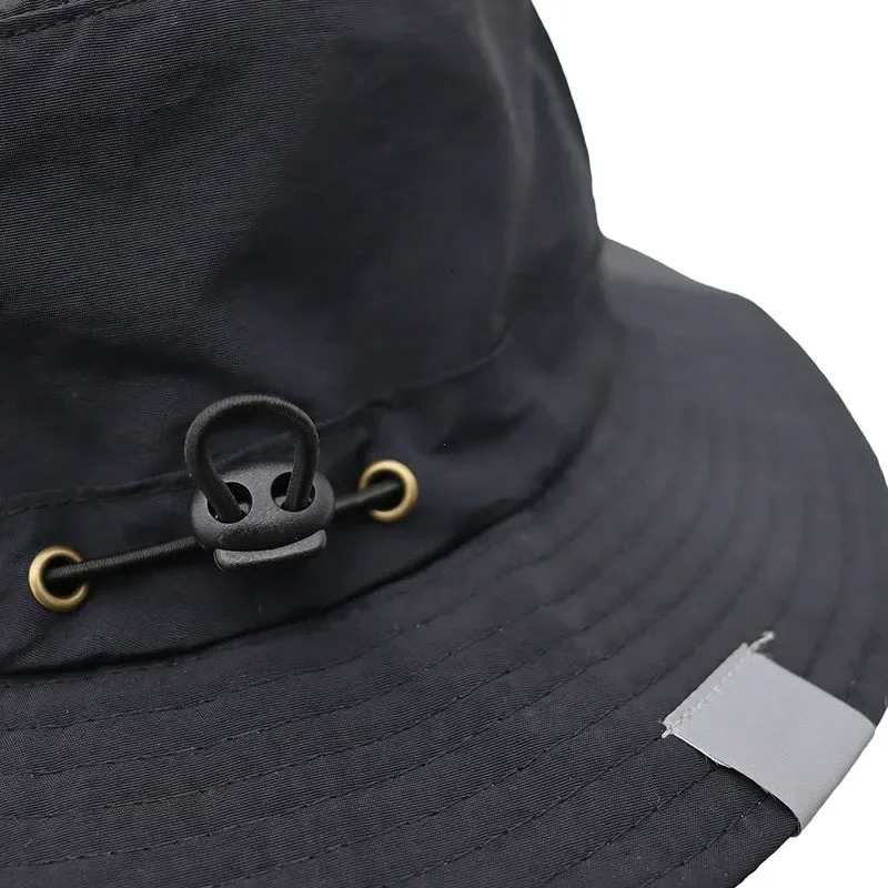 Beach Surf Cap Mesh Breathable Sun Hat UPF50 Summer Outdoor Fishing Chin Adjustable Bucket Water Sport 250210