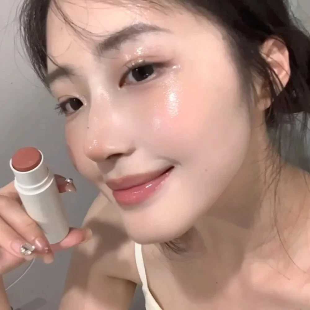 Water Light Rouge B Stick Waterproof Natural Cheek Ber Cream Low Saturated Brightening Korean Face Highlighter MakeupW250220