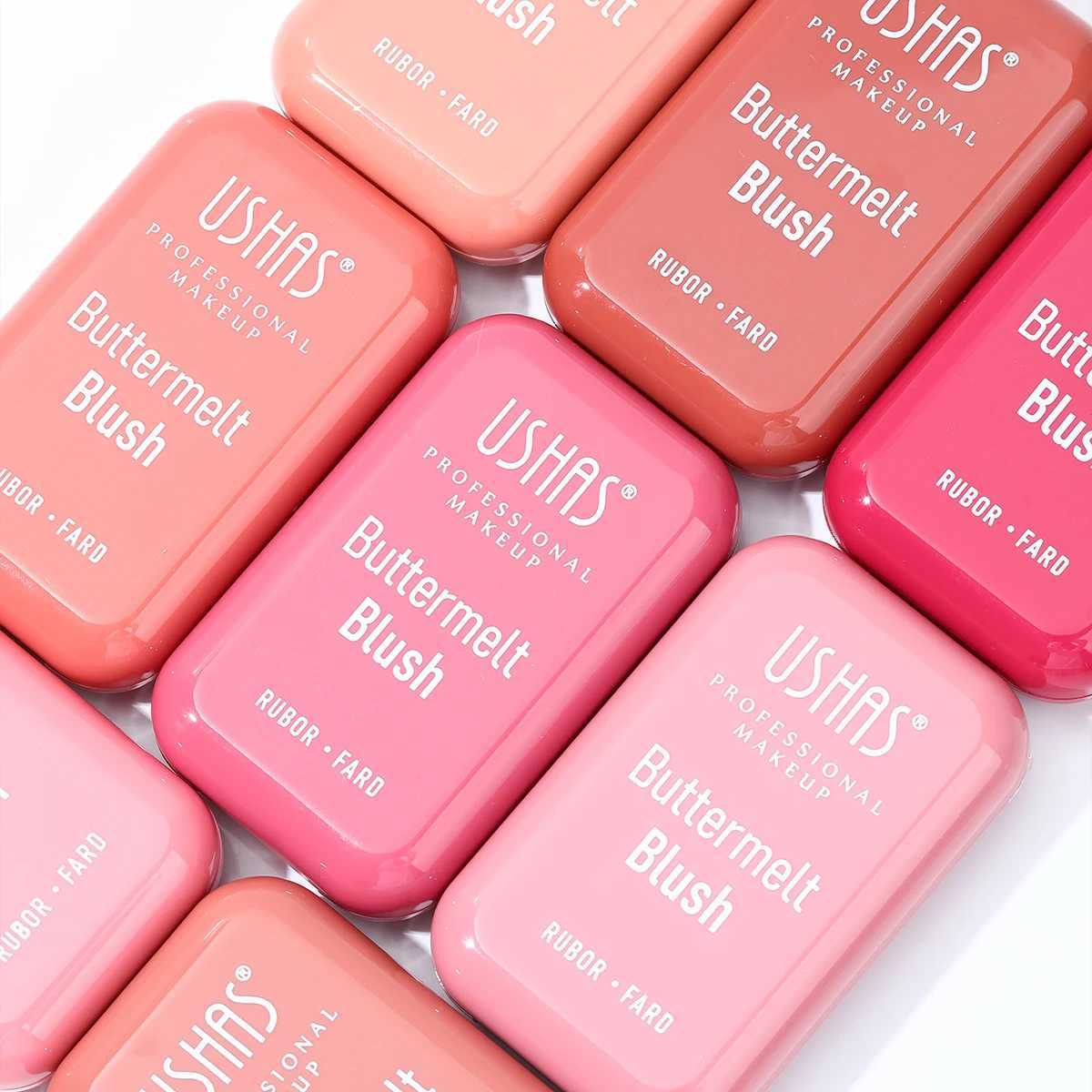 USHAS 8 Color Matte B Easy Coloring Embossed With Palette Correct Facial Contours B Makeup PowderW250220