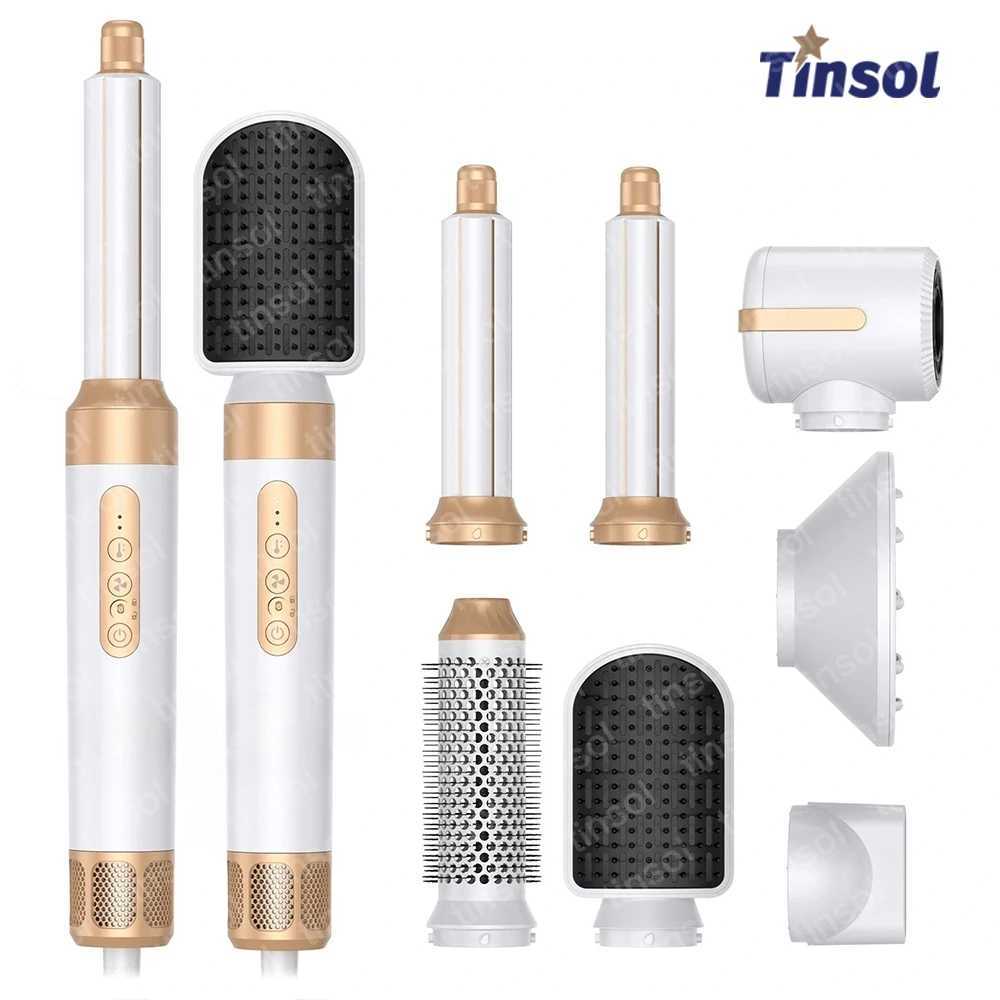 Tinsol 7-inch brushless high-speed hair dryer 0000RMP automatic curling iron styling set with diffuser hot air styling comb W250220
