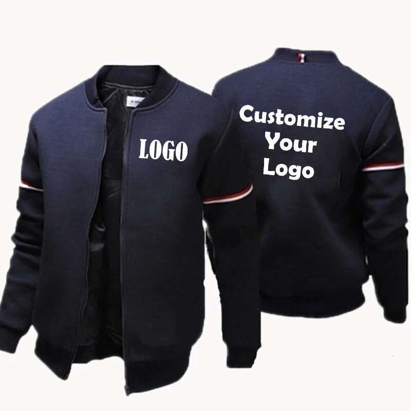 Men's custom zippered jackets and jackets, outdoor cargo, casual wear, streetwear, new fashion