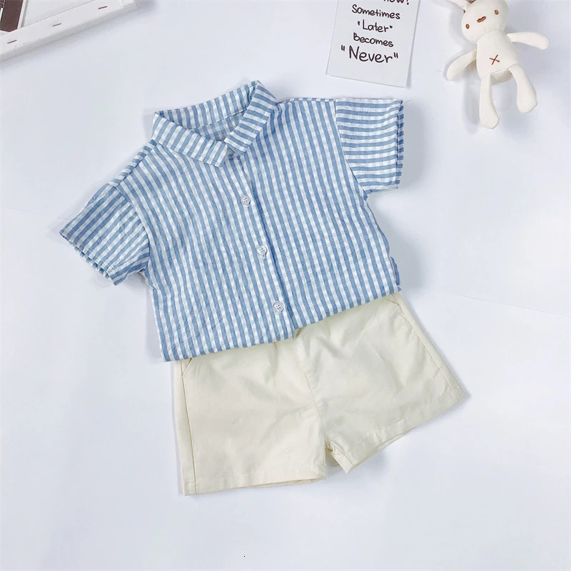 Brother And Sister Suit Kids Lattice Set Boys Gentleman SuitGirls Princess Dress Toddler Party Clothing Family Outing Clothes 250220