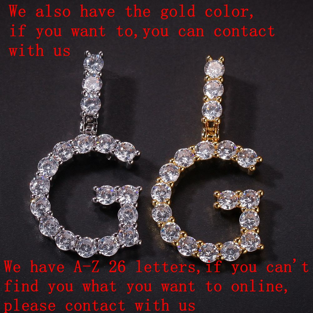 26 Letter Initial Pendant Necklace Tennis Chain Choker for Women Statement Bling Crystal Alphabet Necklace Collar Jewelry