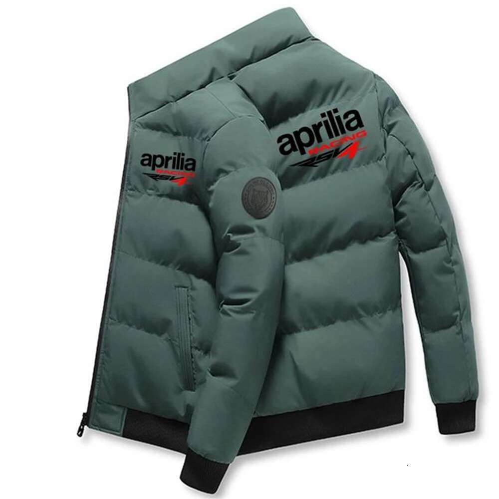APRILIA-Men's zipper jacket, warm top, casual windshield, cold, running, winter fashion