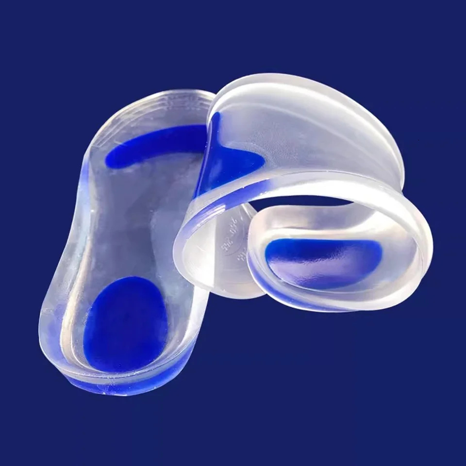 Silicone Gel Insoles for Shoes Men Women Flat Foot Arch Support Orthopedic Plantar Fasciitis Relief Shoe Pad w250219