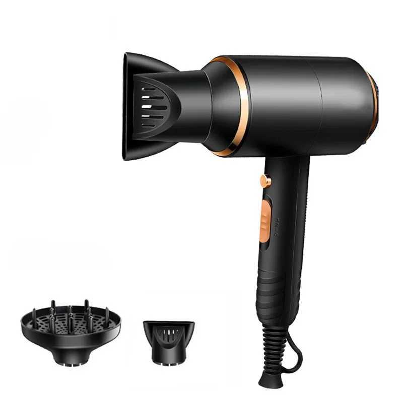 700W professional hair dryer for rapid drying equipped with hair concentrator and diffuser 5-speed and 2-heat settings W250220