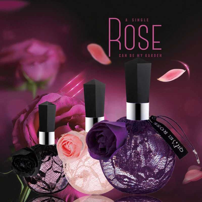Rock Rose Women Perfume 100ml Midnight Rose Eau De Toilette Charm Flower Fruit Vanilla Scent Dating Long Lasting Light FragranceXJ250220
