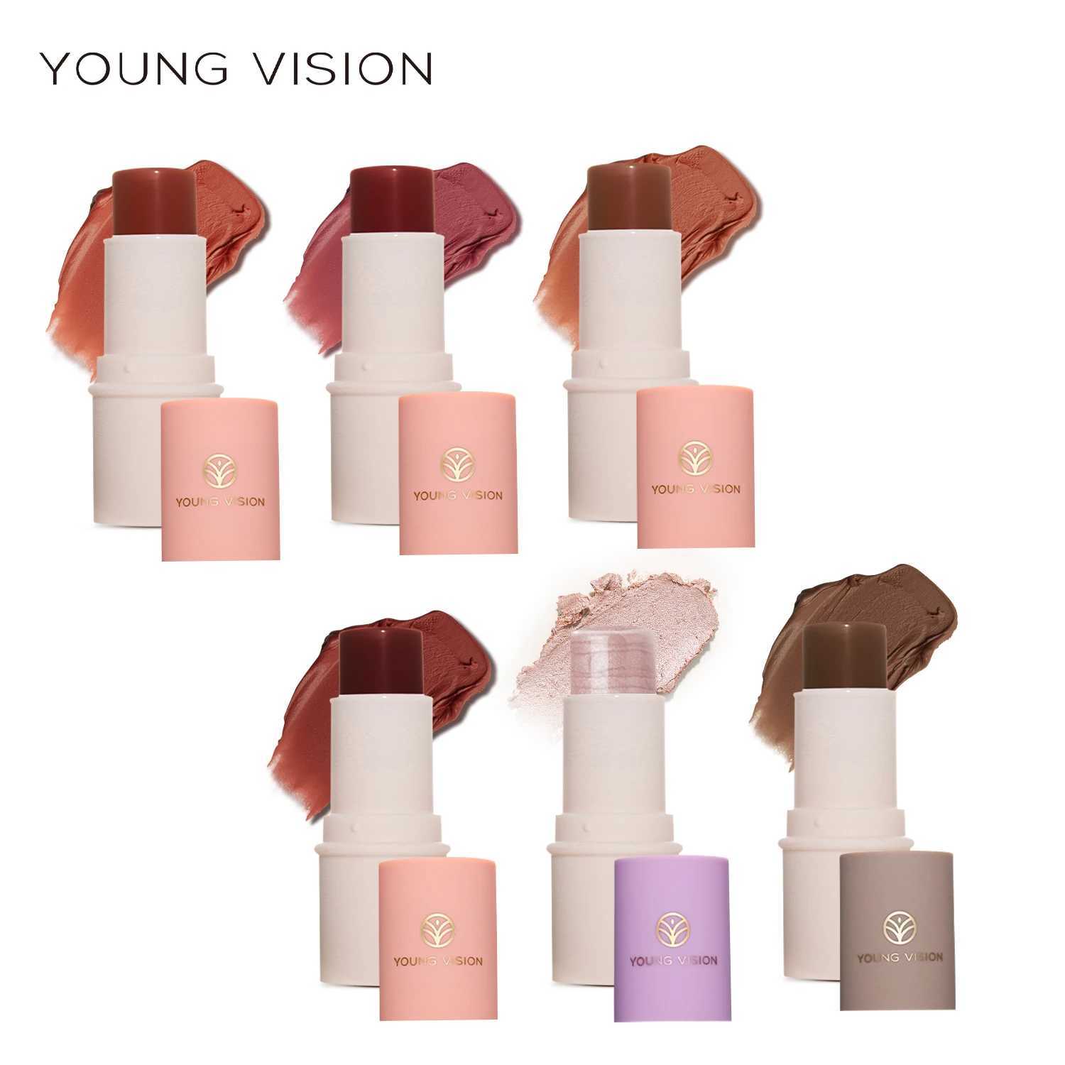 VISION 6 Color Set Multi-Purpose Makeup Stick Highlighter Makeup Cream B Matte Powder B Stick SetW250220