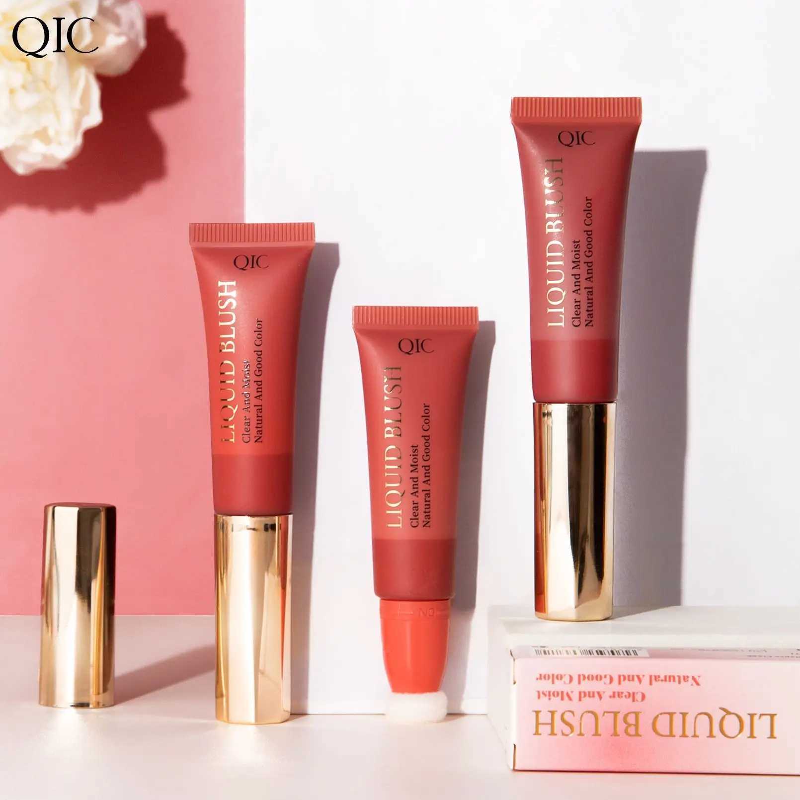 Natural Liquid B Applicator Velvet Matte Contouring Stick Multi-use Cheek Tint Cream Highlighter Pen Beauty Makeup for WomenW250220