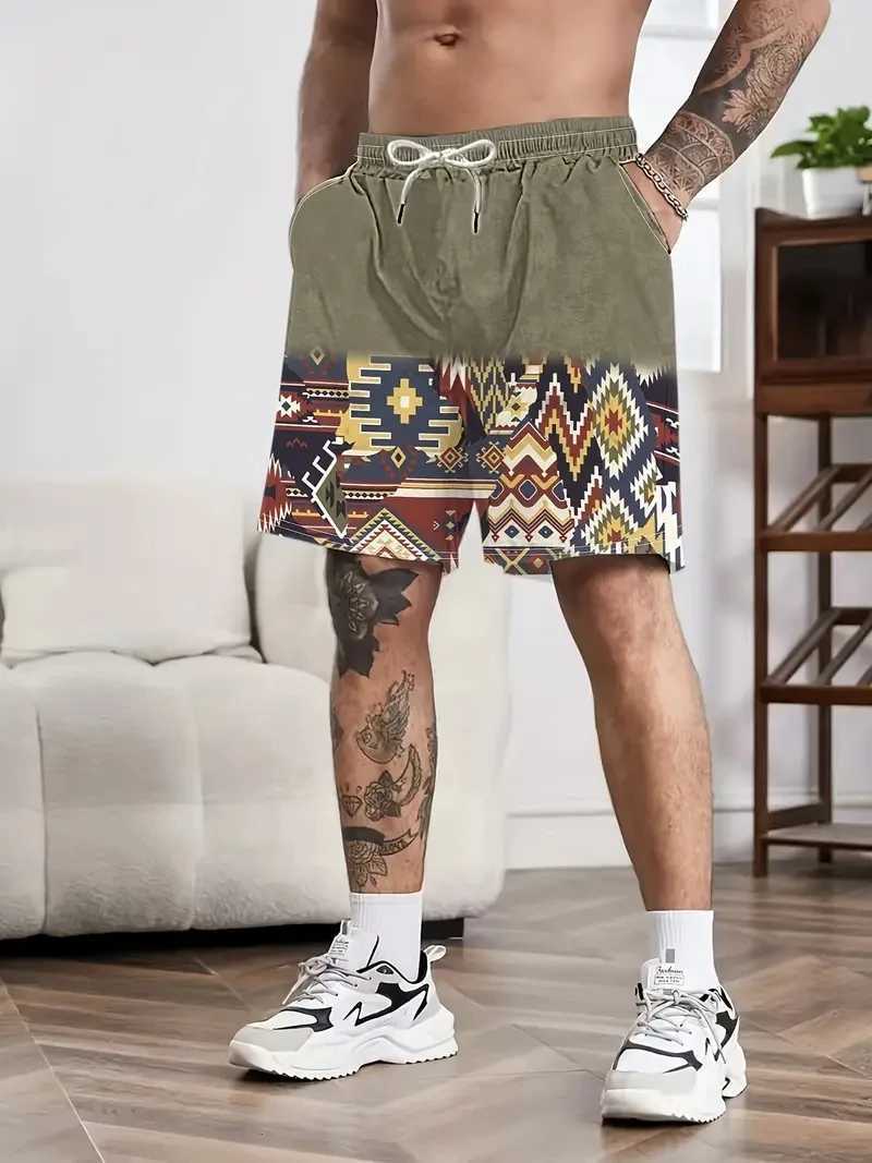 Olive Body Totem 3D Printed Mens Beach Shorts Mens Summer Breathable Shorts Fitness Street Shorts for Men Mens Clothing X250220