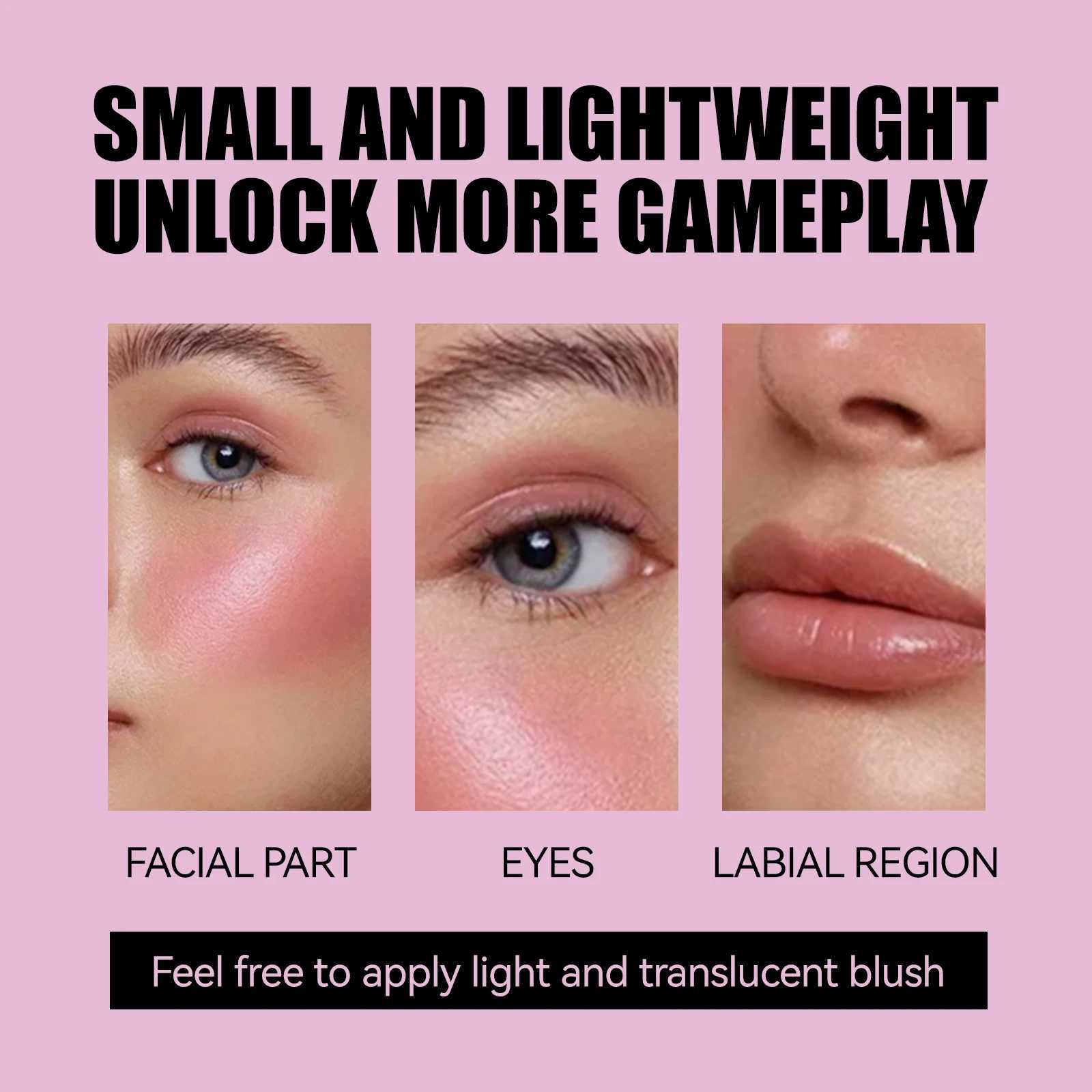 Jelly Ber Lip Cheek Tint Stick Moisturizing Clear Brighten Lipgloss Lipstick Lasting Tinted B Cream Matte Contour MakeupW250220