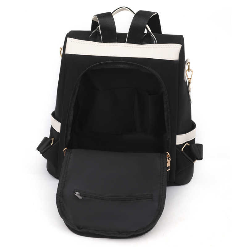 Womens Shoulder Bag New Fashion Womens Large Capacity Travel Anti theft Bag Casual Shoulder Bag Womens Bag
