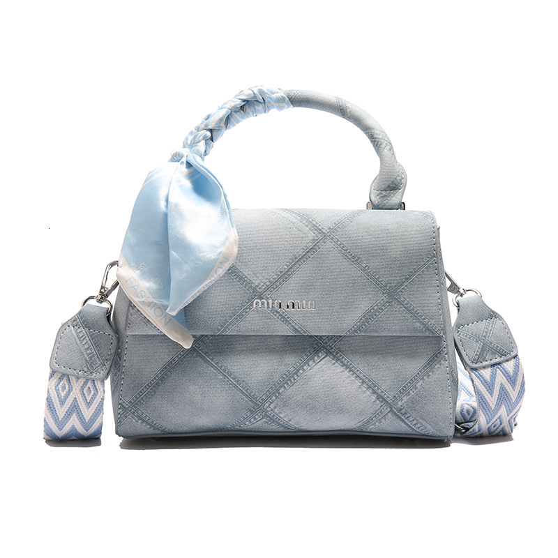 2025 New Small Square Versatile Large Capacity Handbag, Single Shoulder Crossbody Bag, Diamond Grid Chain Silk Scarf, Phone Bag #swissmilitary
