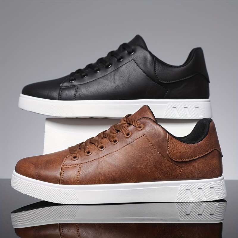 Men's casual lace up comfortable, non slip, breathable shoes, with fabric upper, walking and driving, suitable for shoes of all seasons