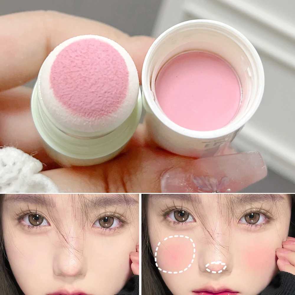 Sponge B stick facial contour bright natural long-lasting makeup moisturizing cheek pigment red cosmeticsW250220