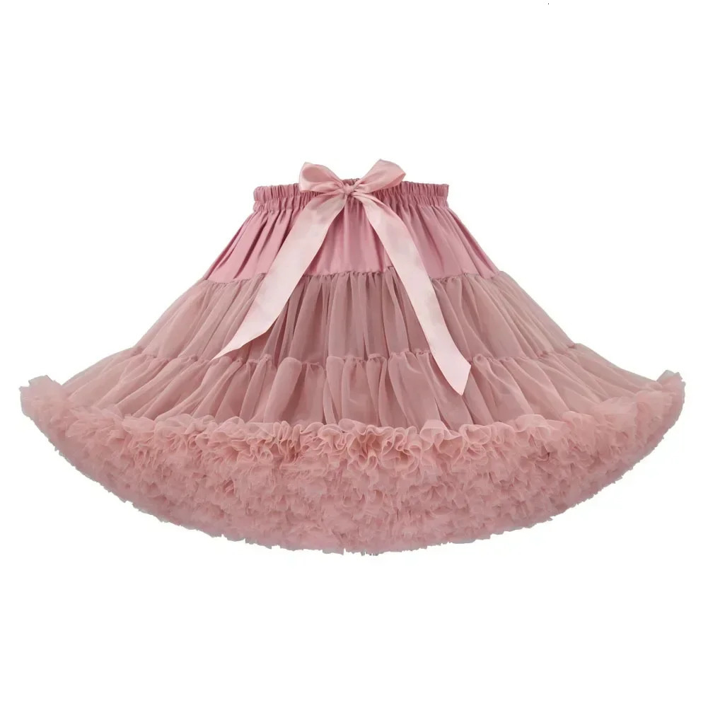 Girls Tulle Skirt Baby Children Clothes Tutu Pettiskirt Skirt Kids Clothes Princess Skirts Skirt For Girls Clothing 2-15 Years 250220