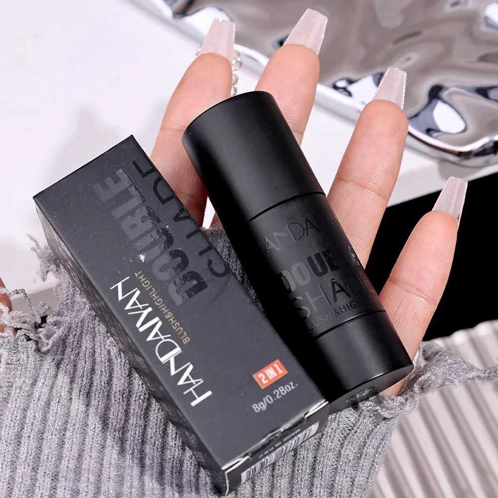 Peach Pink B Stick Cheek Rouge Contouring Brighten Skin Tone Waterproof Multi-purpose Eyeshadow B Korean Makeup CosmeticW250220