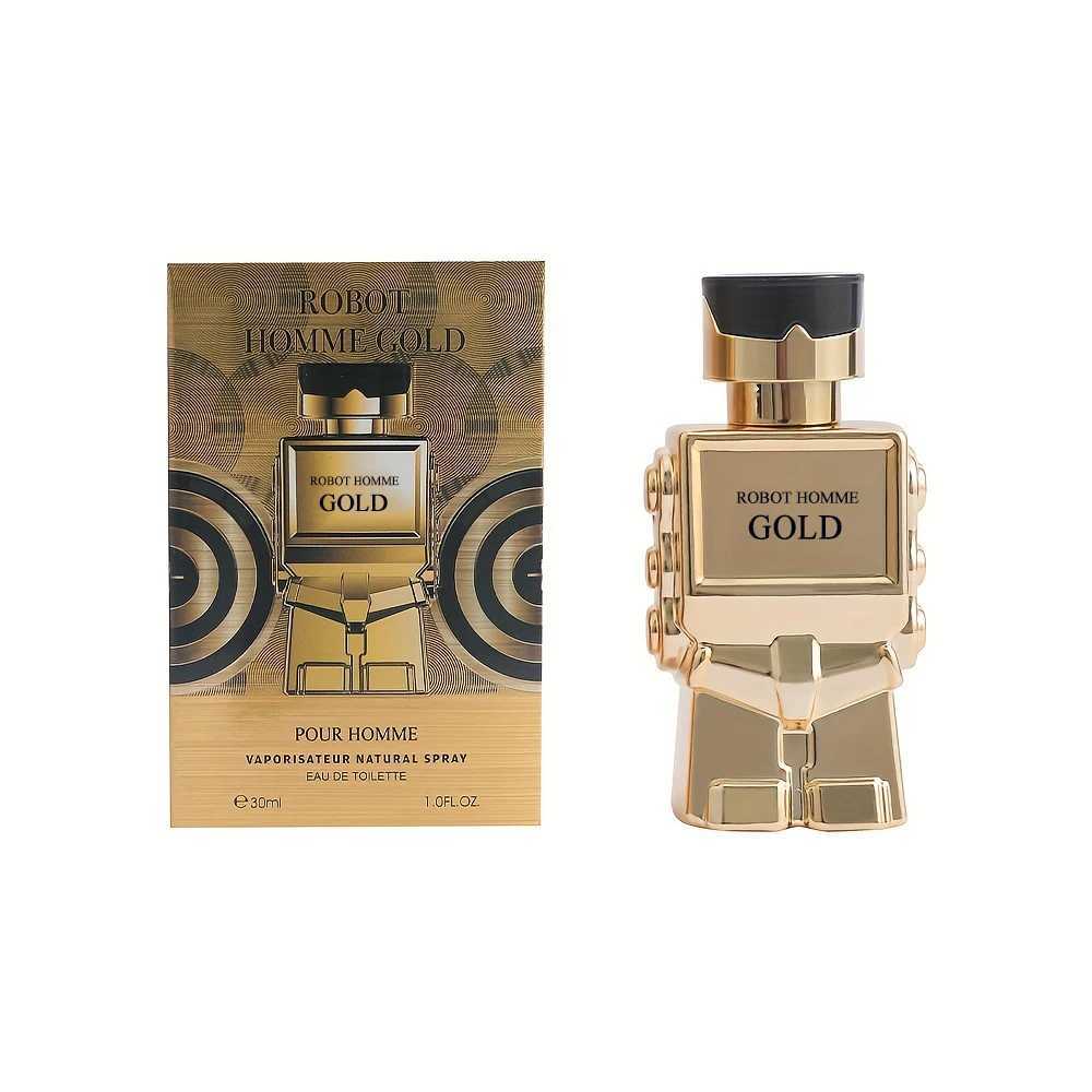 30ML 1.0FL.OZ Robot Perfume for Men Eau de Toilette Spray Spicy Woody Notes Fresh and Long Lasting Mens PerfumesXJ250220