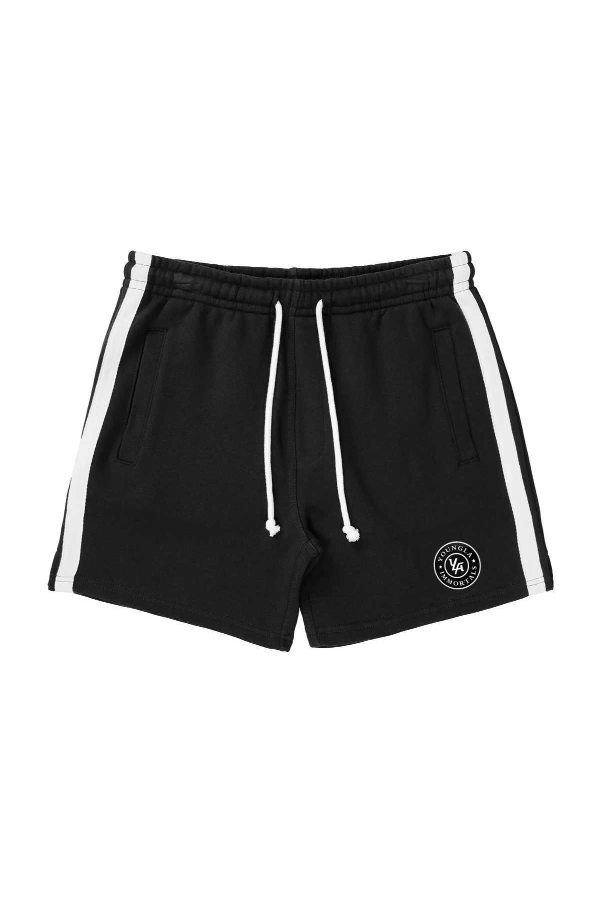 YA New Men Short Jogger Gym Sports Fitness Cotton Striped Printed Casual Shorts Outdoor Running Basketball Shorts Training Pants X250220