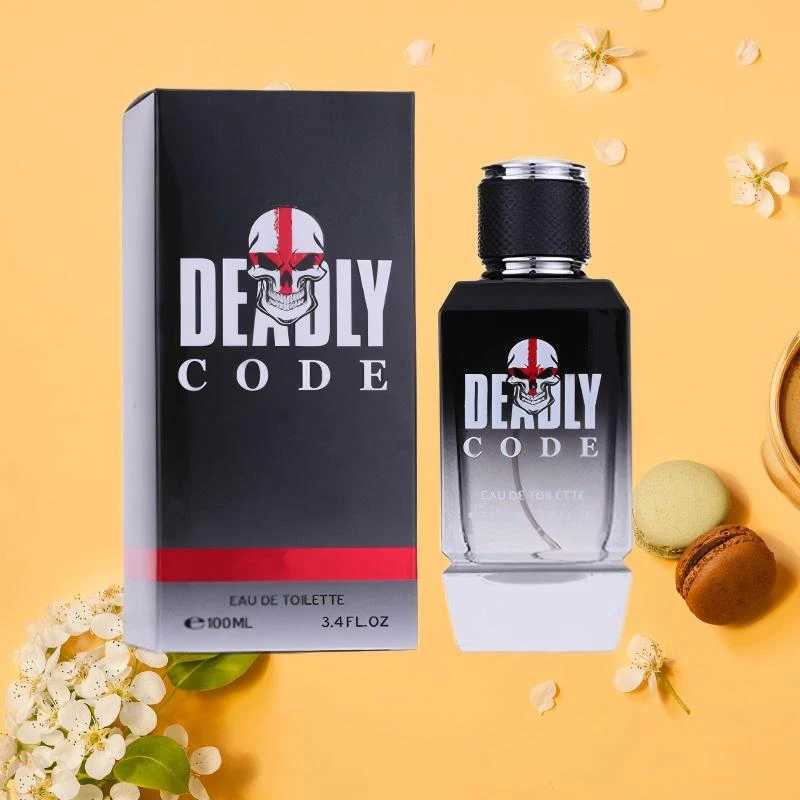 Deadly Code Jasmine Oriental Flower Scent Men PerfumeAquatic Woody Note Body SprayLong Lasting Light FragranceEau De ToiletteXJ250220