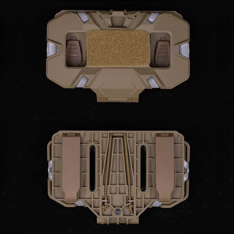 Multi-function mounted Tactical vest chest mounted universal chest mobile phone board carrier folding navigation board holderXJ250219