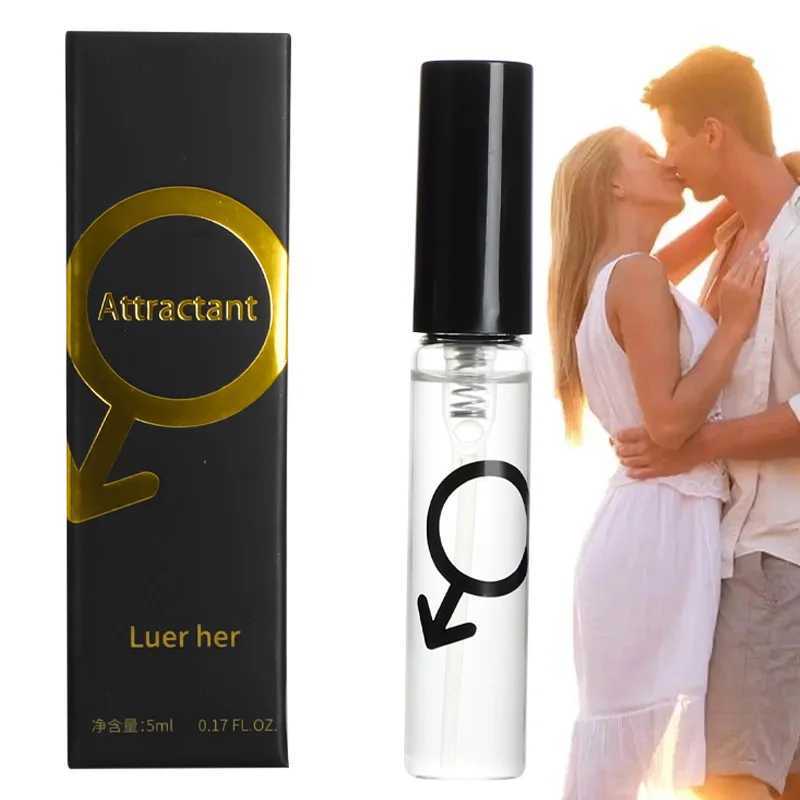 5ml Pheromone Perfume Lasting Aroma Dating Romantic Pheromones Attractive Flirting Charm Confidence Stimulating Fragrance OilXJ250220
