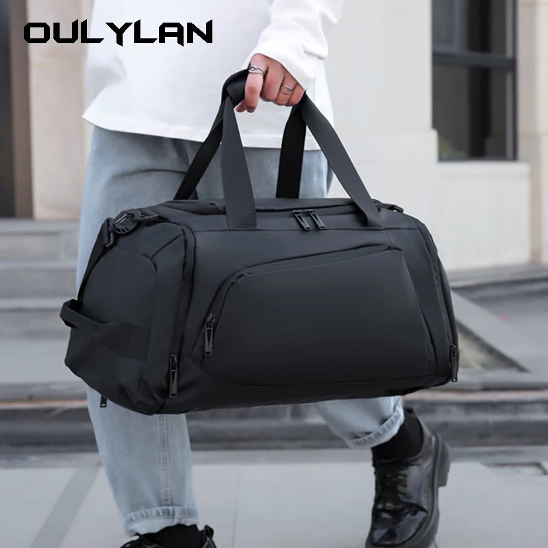 Travel backpack for men duffle bag business travel bag waterproof hand carry multi-functional luggage bag 250214