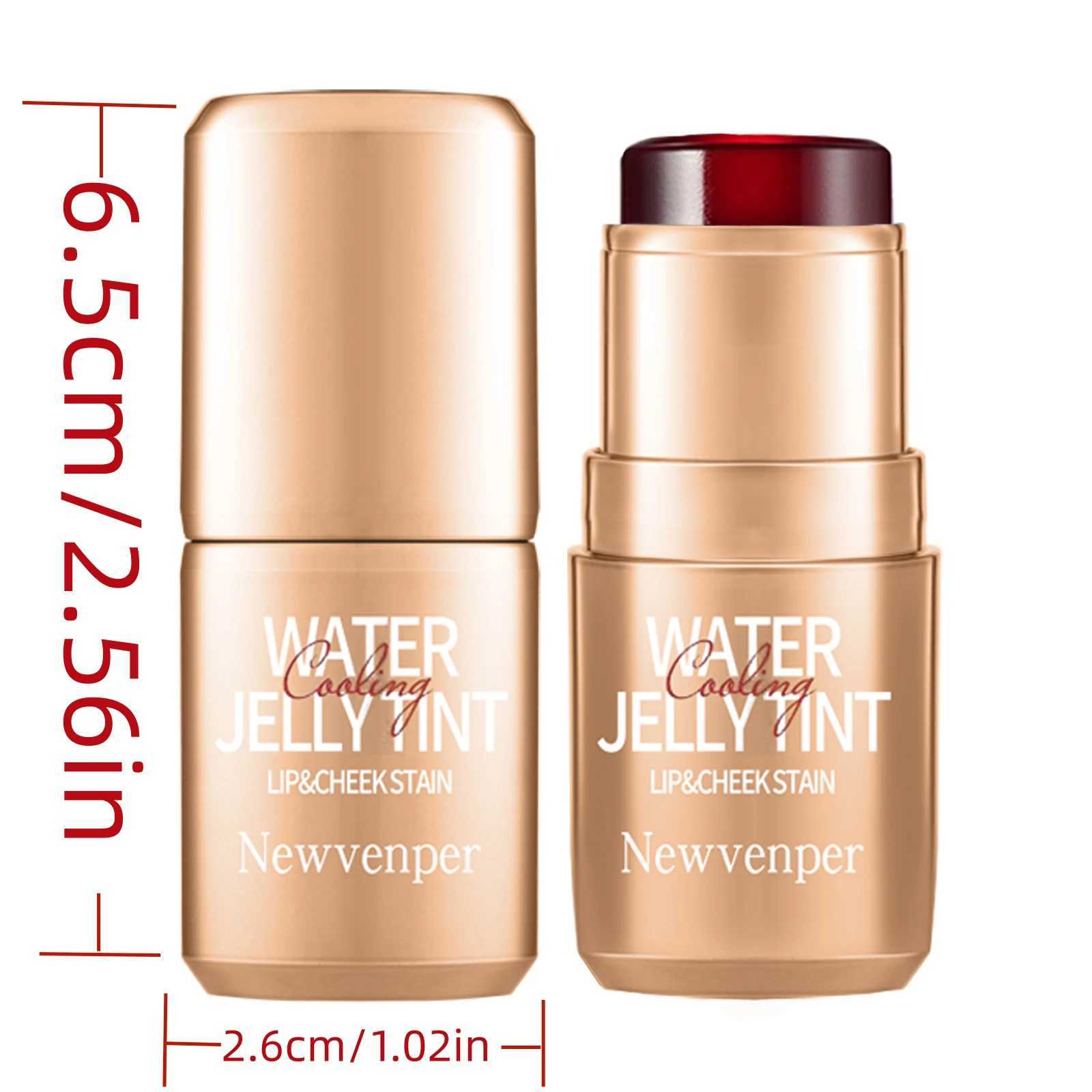 Newvenper Durable Waterproof Water Jelly Tint B Stick For Face and LipNon-stickyLong LastingMoisturizingNourishingW250220
