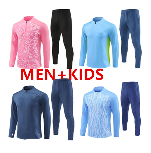 25 26 Man CITY soccer jerseys Football tracksuits Men and kids HAALAND DE BRUYNE PHILLIPS training kits GREALISH STERLING FERRAN MAHREZ foden jacket