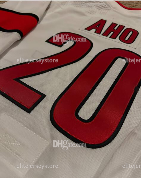 Personalized Custom Hockey Jersey Svechnikov Burns Slavin Sebastian Aho Jarvis Staal Chatfield Kotkaniemi Hall Martinook Fast Embroidered Letter Numbe