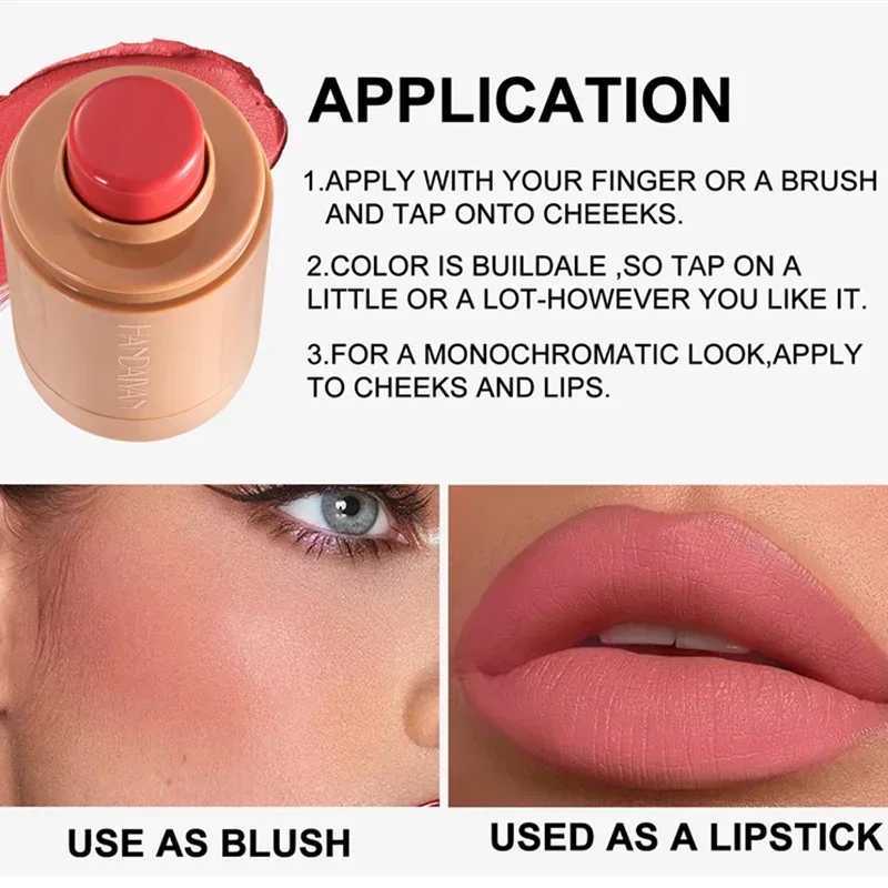New Cheek B Cream Ber Stick Lip Lift Complexion Long-lasting Waterproof Simple Tint High Pigment Pocket B MakeupW250220