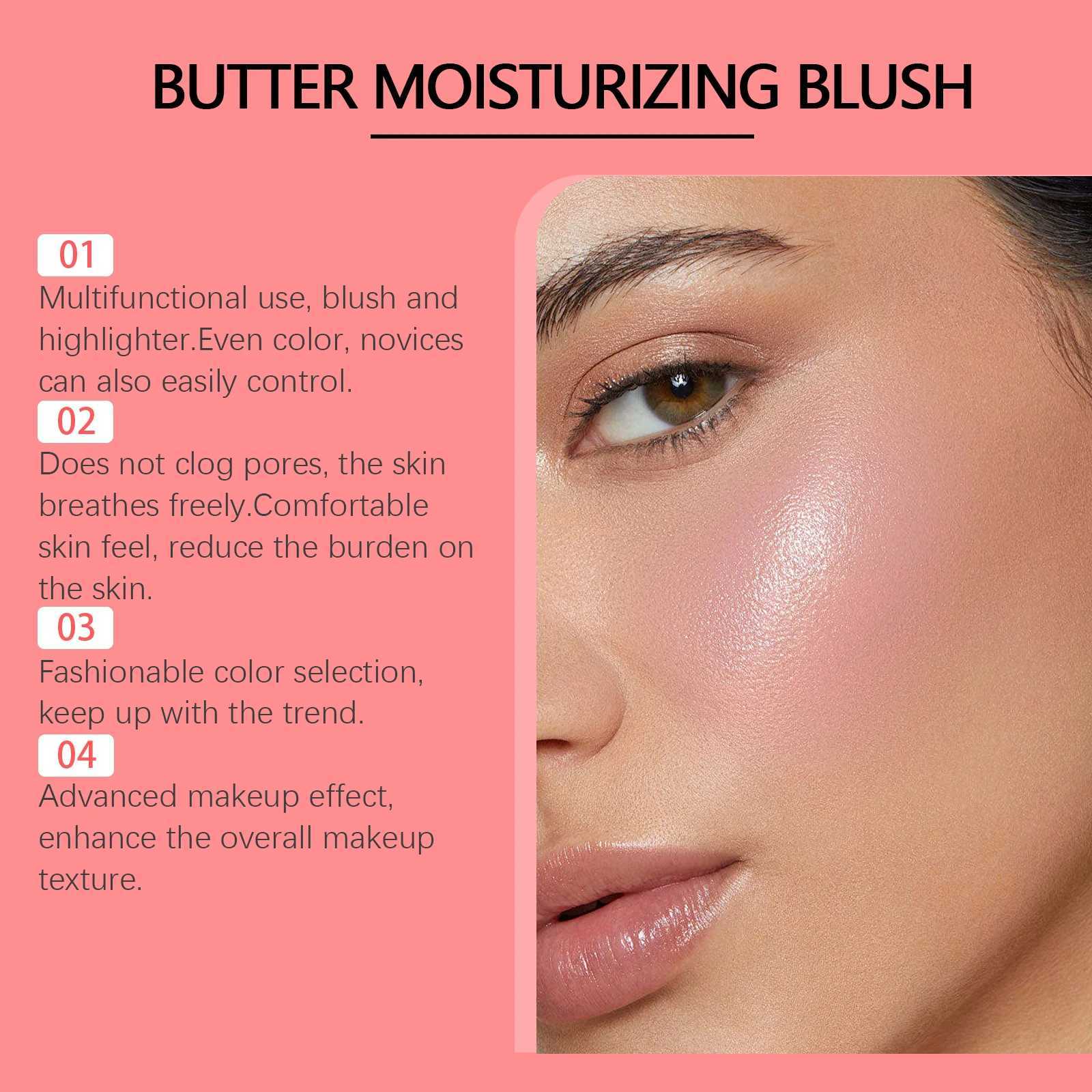 Lasting B Powder Makeup Waterproof Face Contouring Stick Matte Natural Multi-functional Rouge for Cheeks Korean CosmeticsW250220