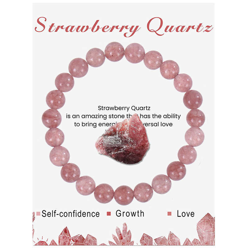 Charm Bracelets New Blue Apatite Amethyst Bracelet Handmade Natural Stone Agate Crystal Bead Card Bracelet Jewelry H25220 2 55AF
