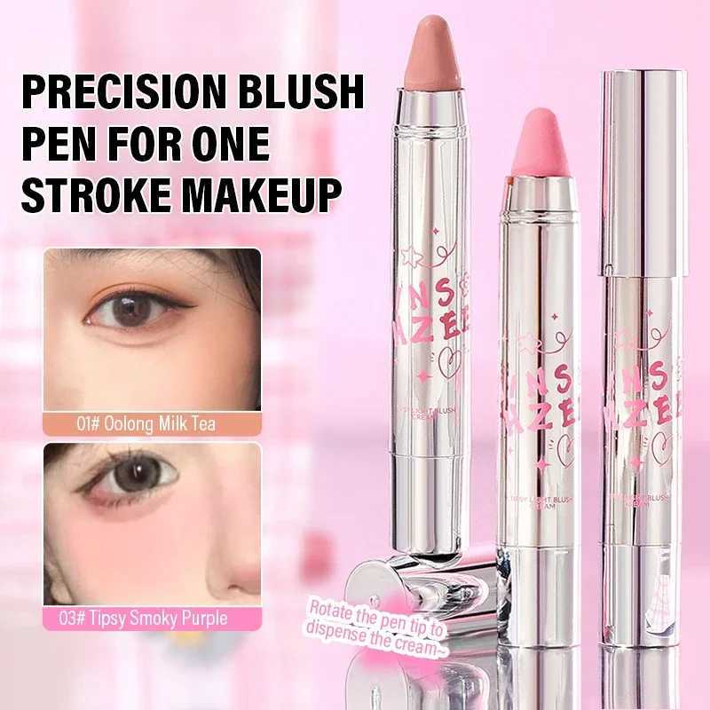 Smear Ber Stick Cream Orange Red Face Shadow Powder Facial Outline B Cream Crayon Pink Tone eye shadow Ber MakeupW250220
