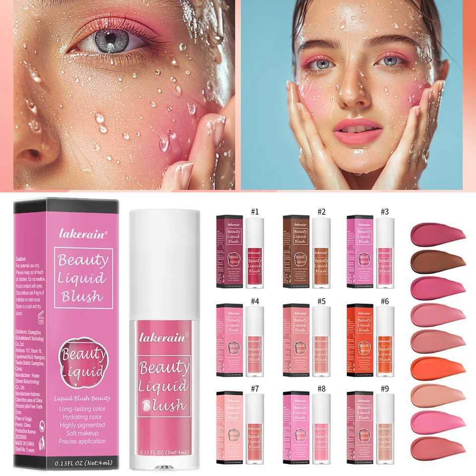 Beauty Liquid B Velvet Matte Ber Facial Pigment Durable Waterproof Natural face cream Cheek Color Orange Peach Maquiagem 4mlW250220