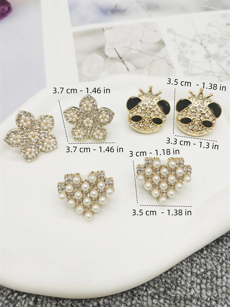 2PCS Bling Jewelry Shoe Lace Charms ABS Beads Buckles Decorations DIY Luxury Rhinestone Shoelace Clips Accessories Fit Sneakers 250219
