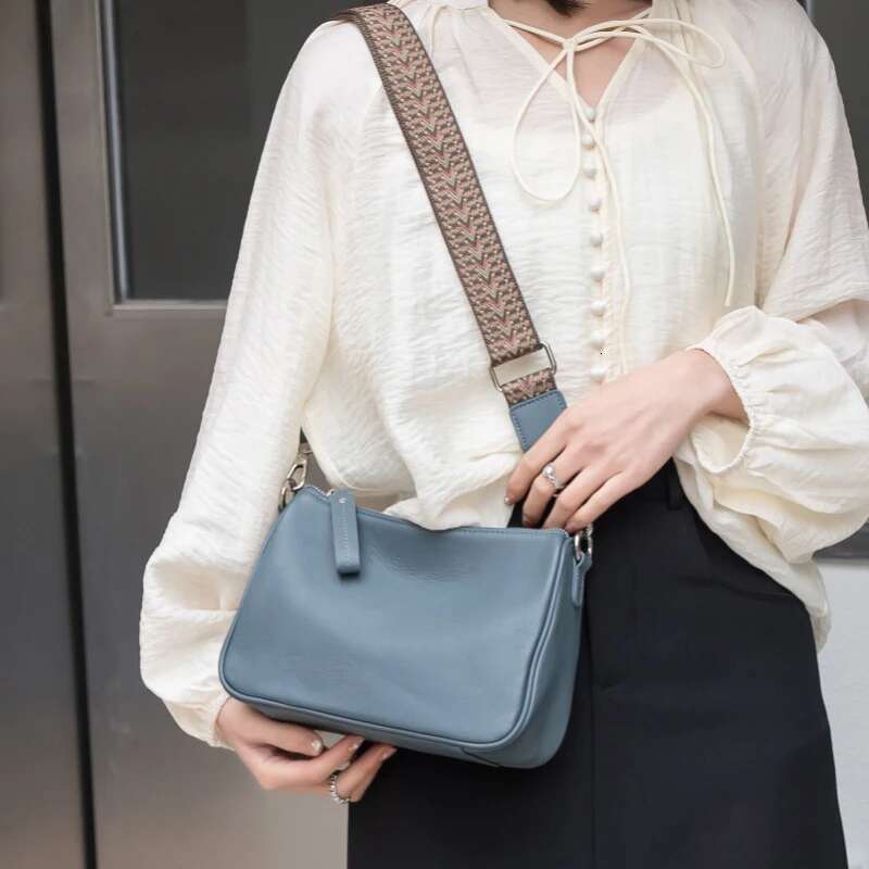 Genuine Leather Small Fashion Shoulder Crossbody Designer Bag For Women