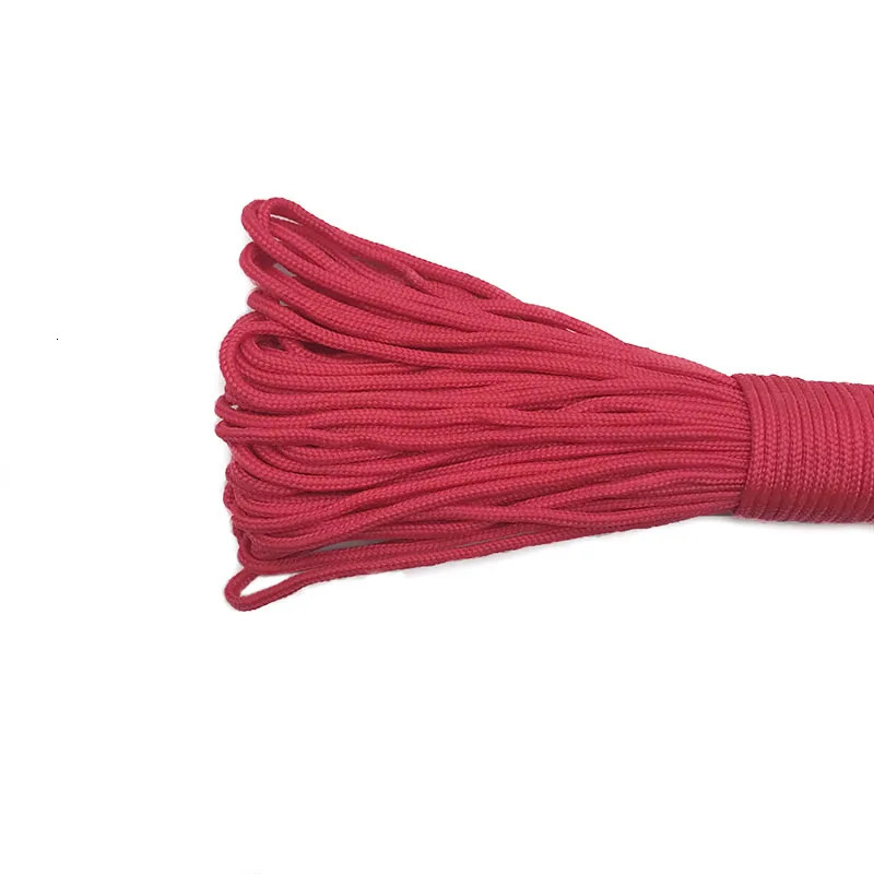 100M Dia 2mm One Stand Cores Paracord For Survival Parachute Cord Lanyard Camping Climbing Rope Hiking Jewelry Making Wholesale 250213
