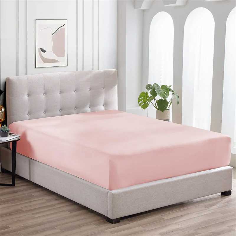 Luxury 800TC Egyptian Cotton Bed Sheet Set 3 Pieces Sets (1x Fitted Sheet and 2x case) Ultra Soft Mattress Cover Solid Y250219
