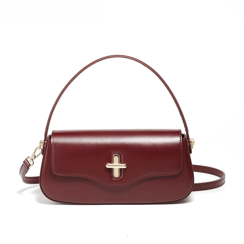 Handbags Female Crossbody Shoulder Bag Women Bags New Fashion 2025 Genuine Cowhide Leather Satchel