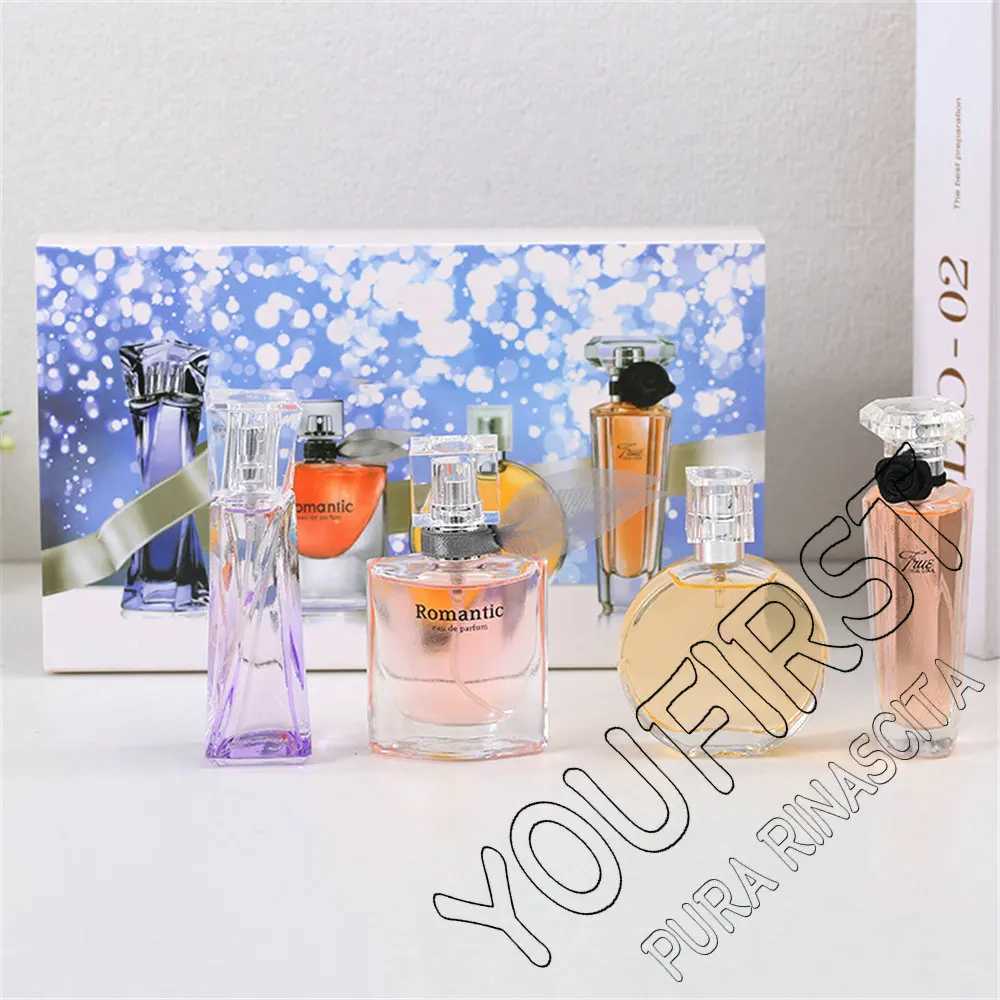High Quality Perfume Women 95ml Brand Pheromone Perfumes De Mujer Gift Box 4pcs Set Floral Scent Fresh Natural Parfum Pour FemmeXJ250220