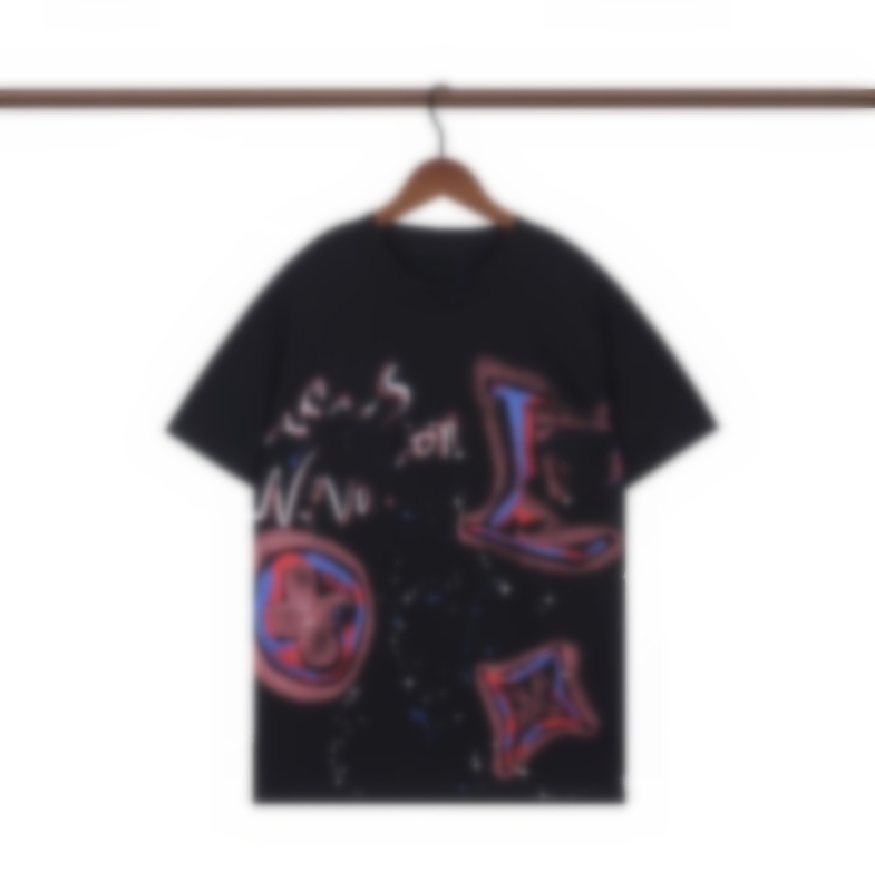 designer mens t shirts Europe Luxury letter Graphic printing Fashion Mens Tshirt Women Clothes Casual Cotton Tee