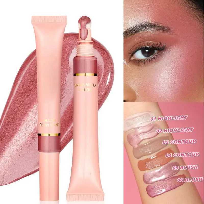 New Liquid B and Fluorescent Stick B Makeup Facial Body Lighting Makeup Facial Contour Brightening MakeupW250220