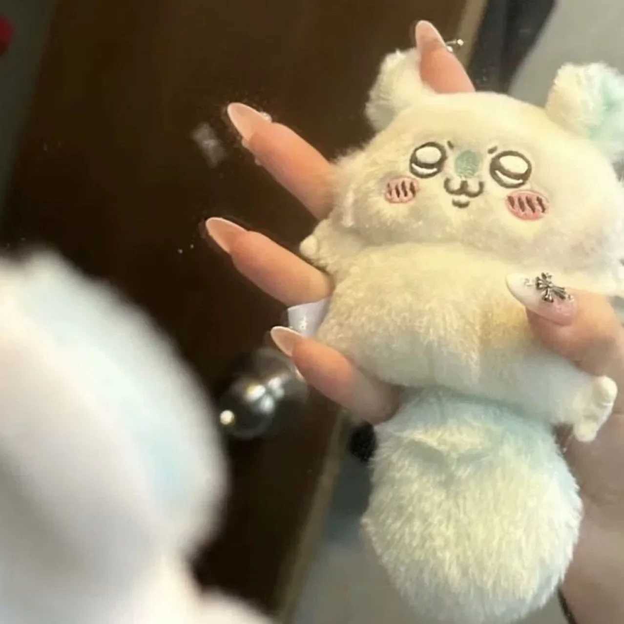 MINISO Chikawas Plush Pendant Toy Fluffy Doll Stuffed Kawaii Anime Figure Plushie Peluche Bag Pendant For Kid Girl Gift W250219